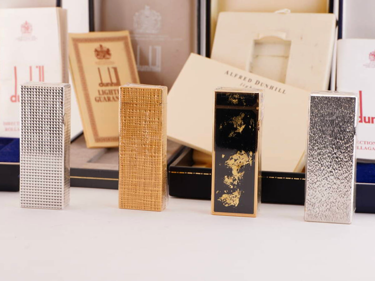 dunhill表記 ライター 4点まとめ 箱・書類付き 未確認 ジャンク品