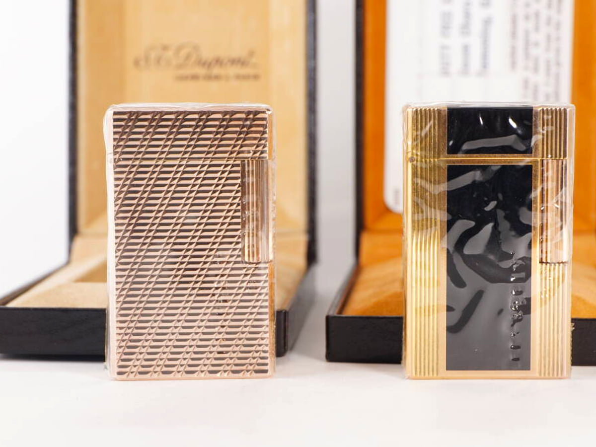S.T. Dupont エス・テー・デュポン ガスライター 2点 原箱付 詳細不明