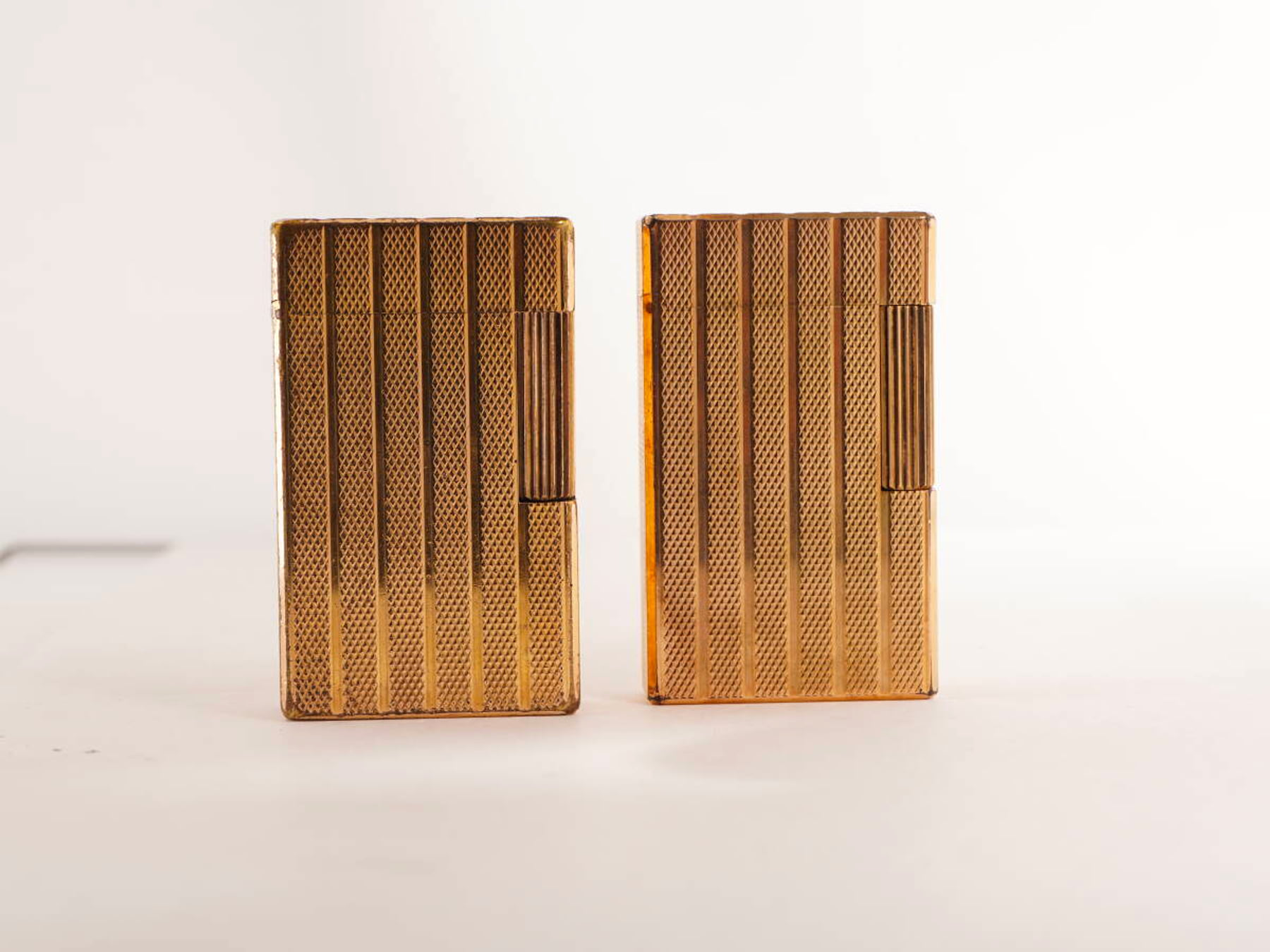 S.T.Dupont デュポン ガスライター 2点セット ライン1タイプ ゴールド