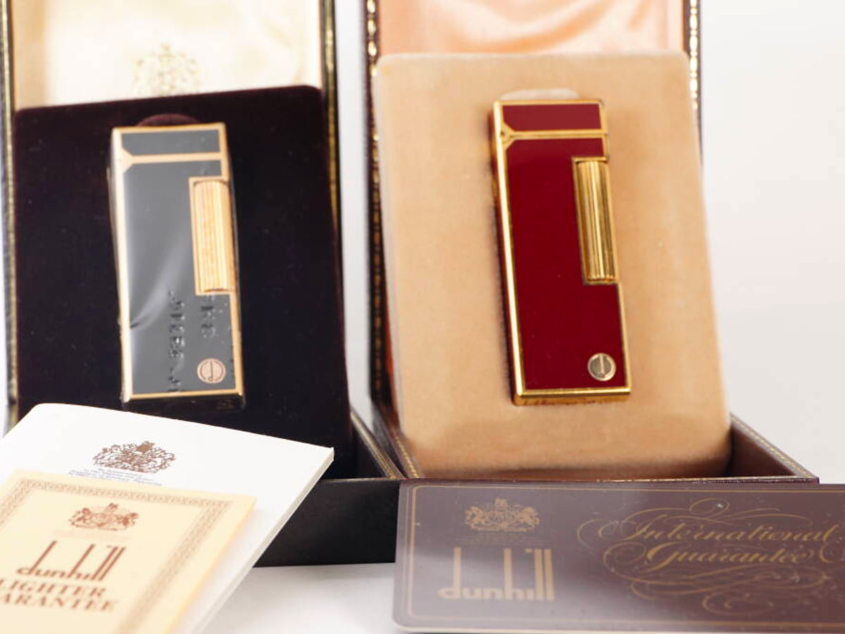 dunhill ダンヒル ガスライター 2点 原箱付 詳細不明