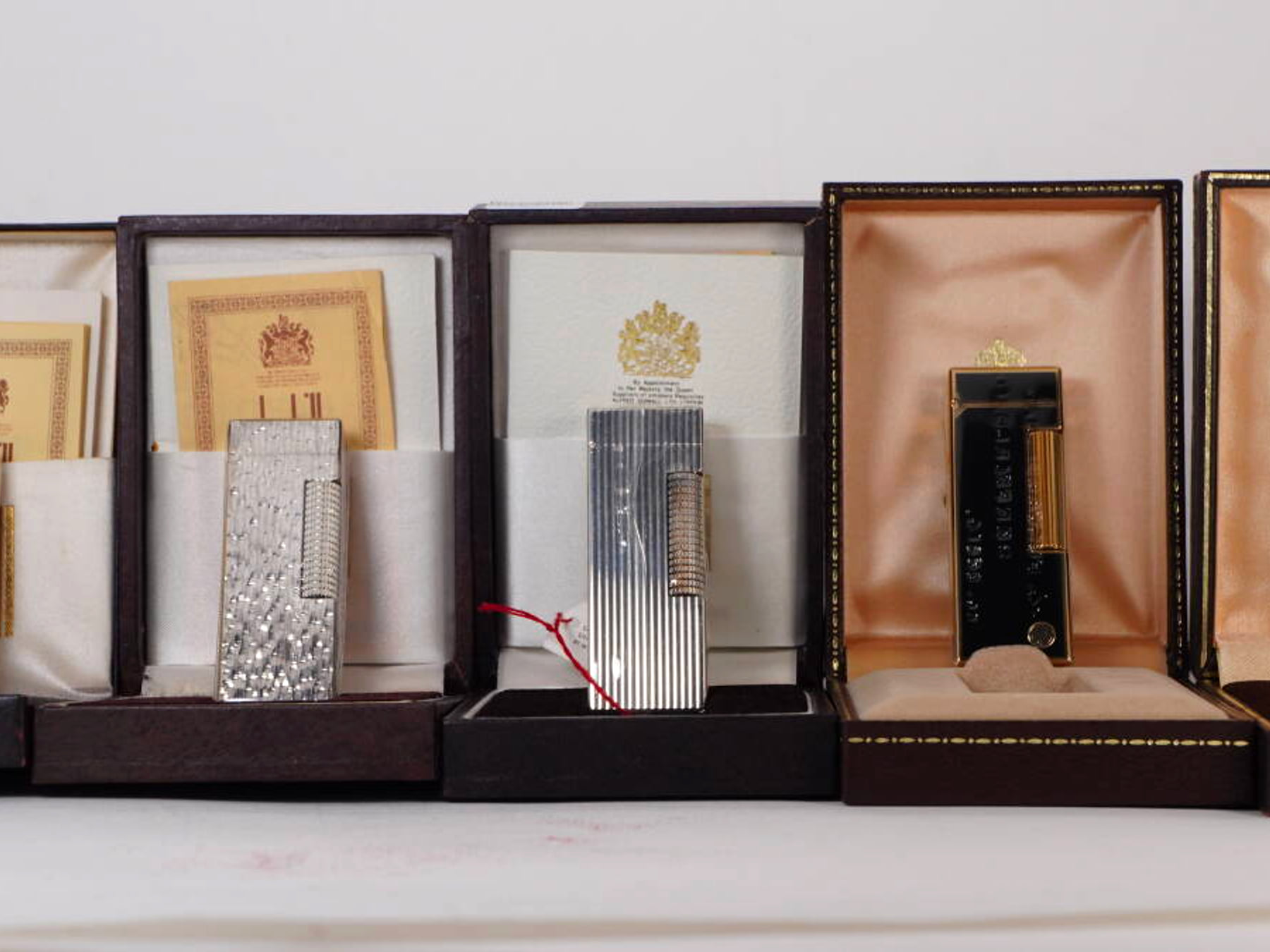 dunhill ダンヒル ガスライター 5点セット ケース・冊子付 現状品