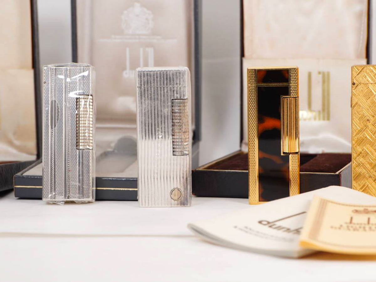 Dunhill ダンヒル Rollagas ガスライター 4点セット ケース冊子付 現状品