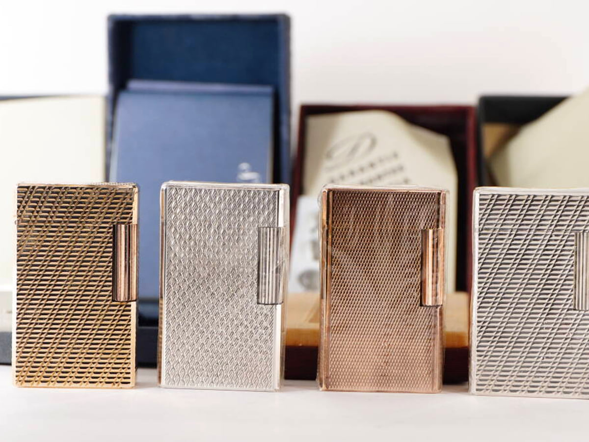 S.T. Dupont エス・テー・デュポン L1 ガスライター 4点セット 大サイズ 原箱付 各種デザイン