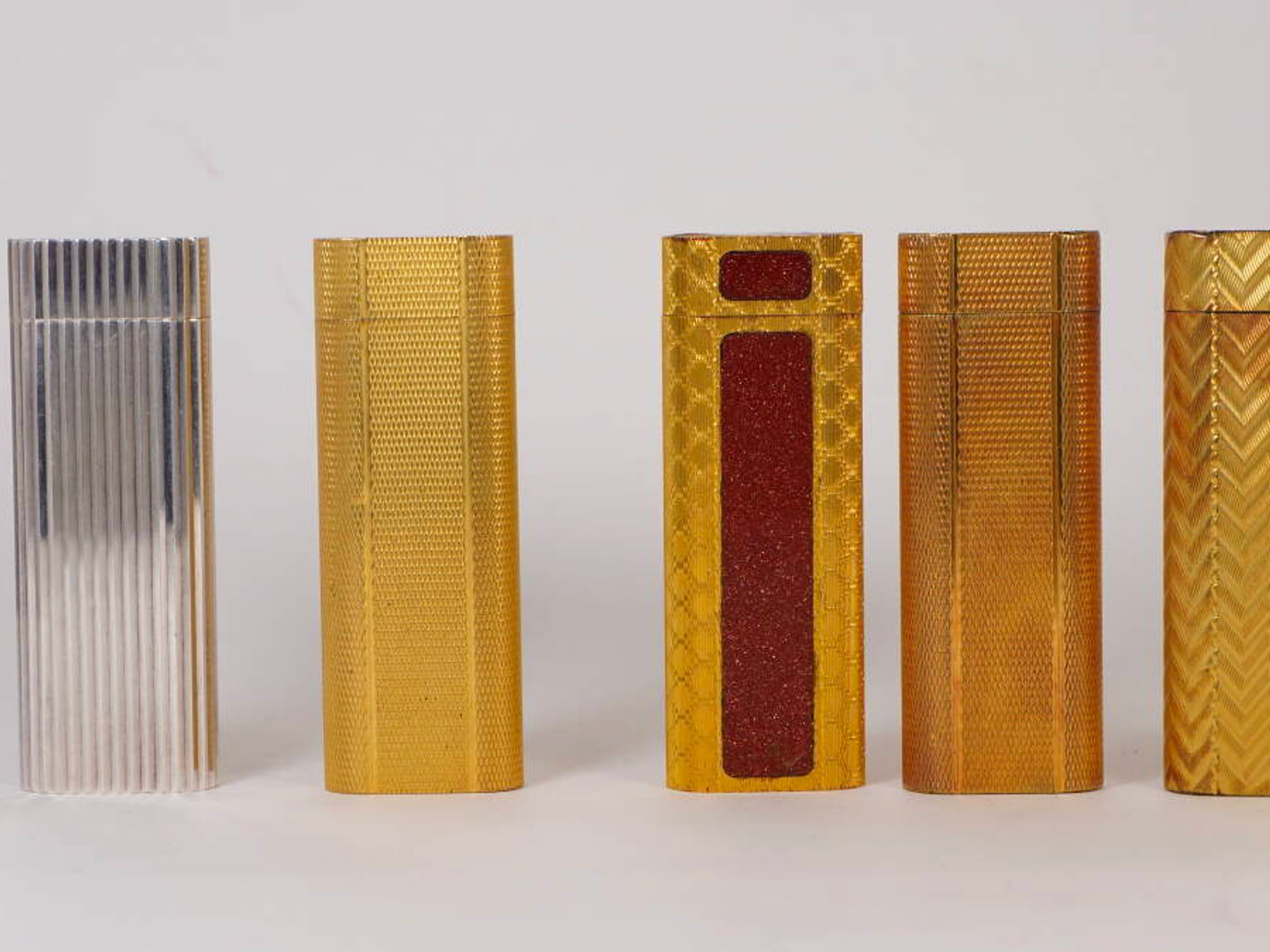 Cartier カルティエ ガスライター ゴールドカラー シルバーカラー 5点セット